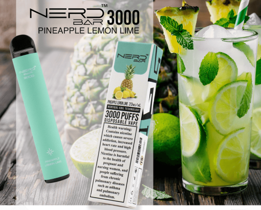 Pineapple Lemon Lime by Nerd Bar 3000