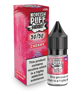 Cherry Sherbet 50/50 by Moreish Puff