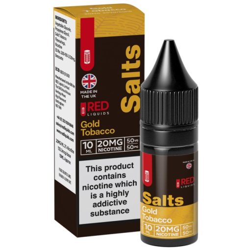 Gold Tobacco - Red Liquids Salt