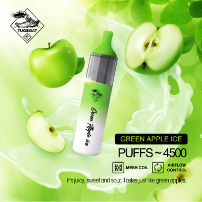 Green Apple Ice by Tugboat Evo 4500