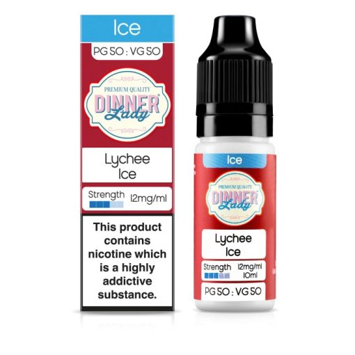 Lychee Ice 50 50 by Dinner Lady