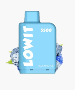 ELF BAR LOWIT 5500 Pods Blue Razz ICE