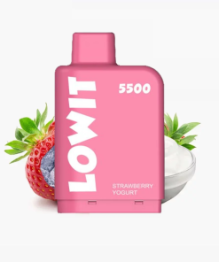 ELF BAR LOWIT 5500 Pods Strawberry Yogurt