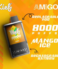 Kief Amigo 8000 Mango Ice