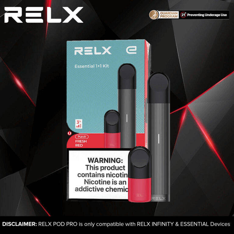 Relx Essential Kit with 1 Fresh Red Pod